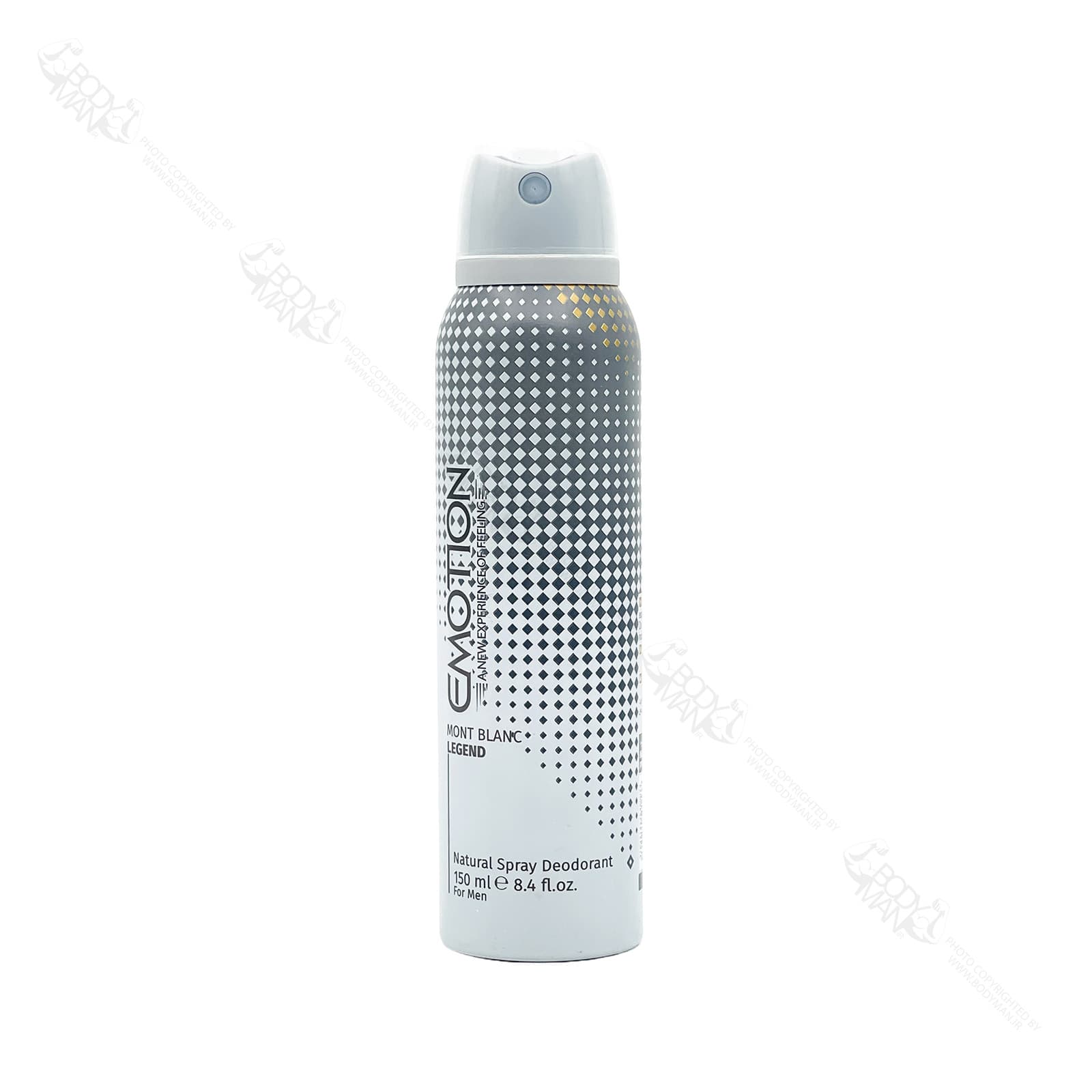 اسپری دئودورانت ضد تعریق مونت بلانک لجند ایموشن | EMOTION MONT BLANC LEGEND Natural Spray Deodorant