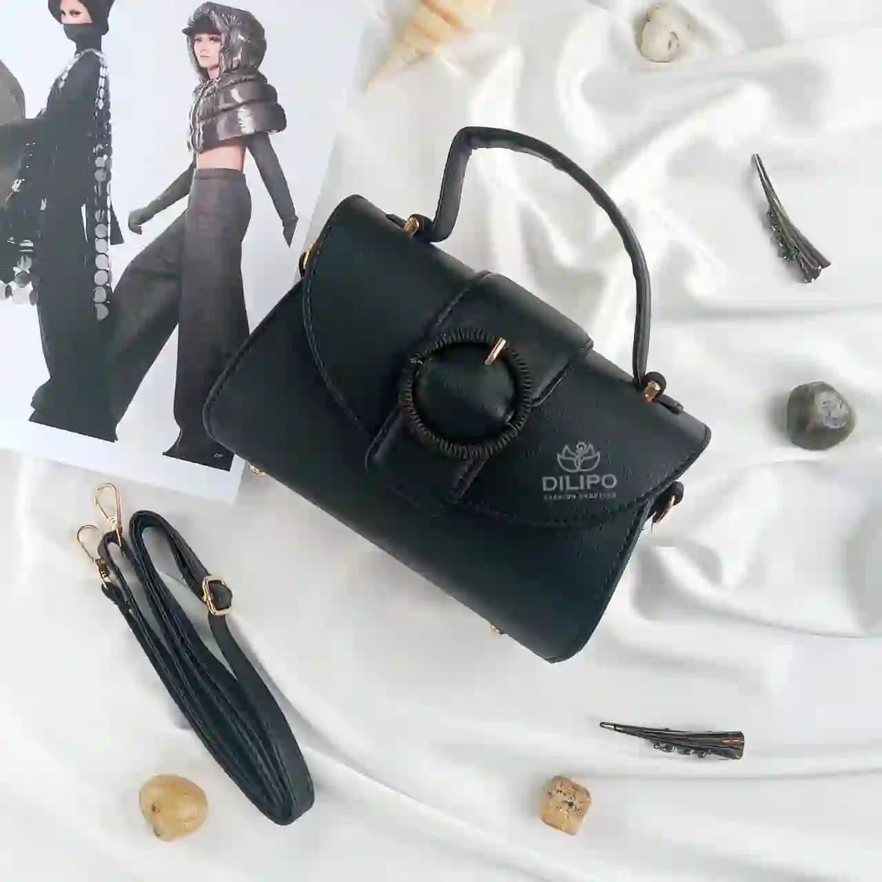 کیف دستی دوشی سگکدار ربکا 2294