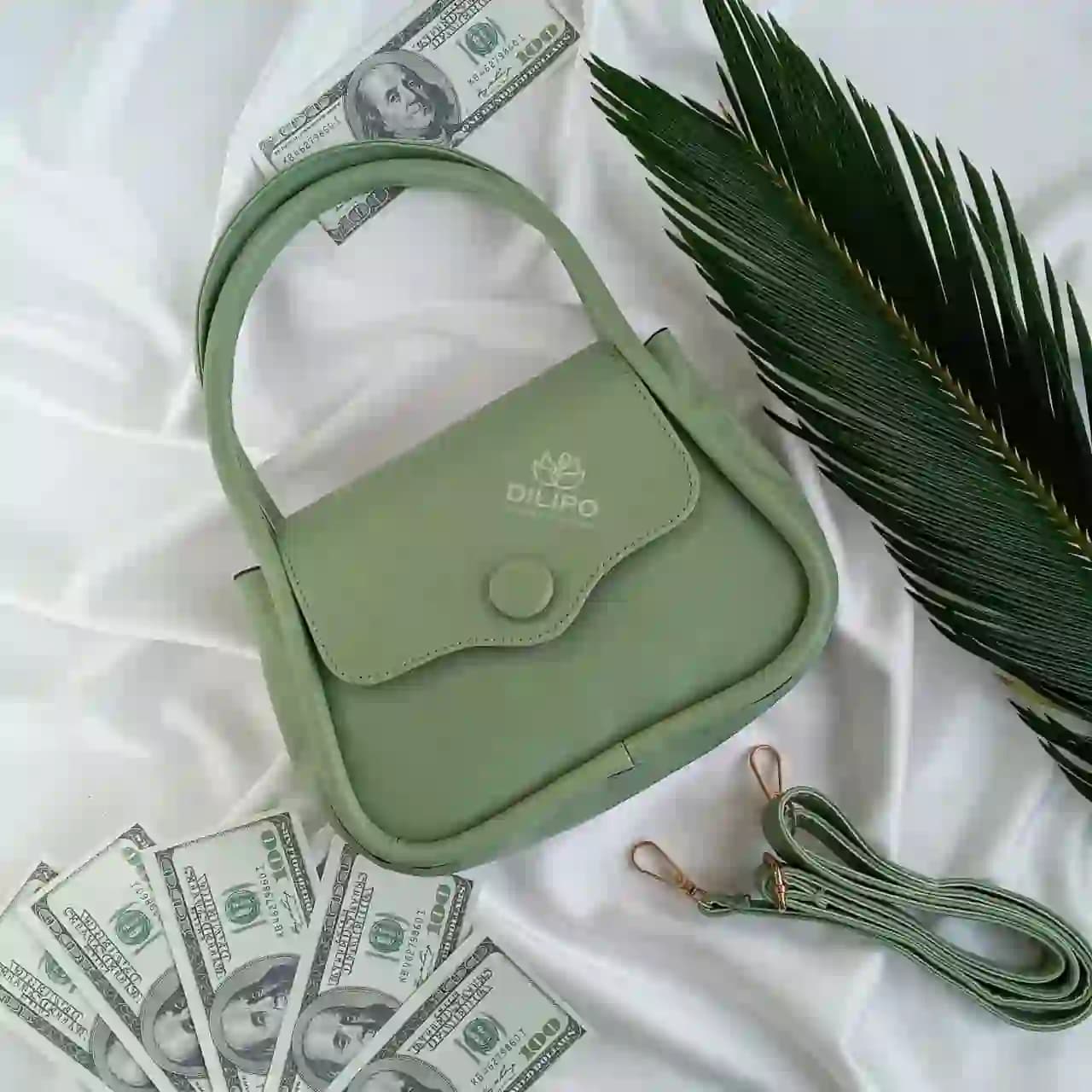 کیف دستی و دوشی زنانه دسته گرد 2268