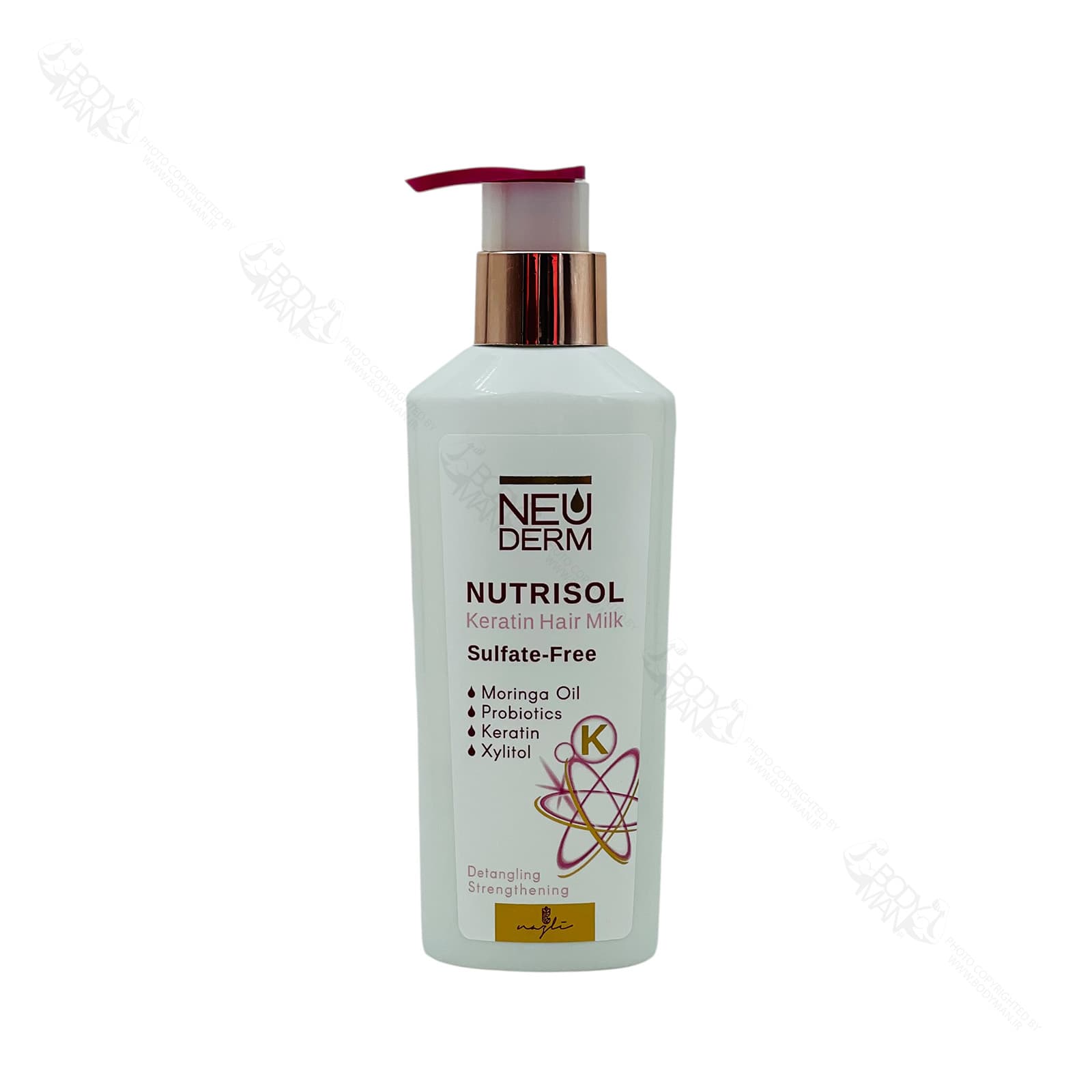 شیر مو کراتینه نوتریسل نئودرم | NEUDERM NUTRISOL Keratin Hair Milk