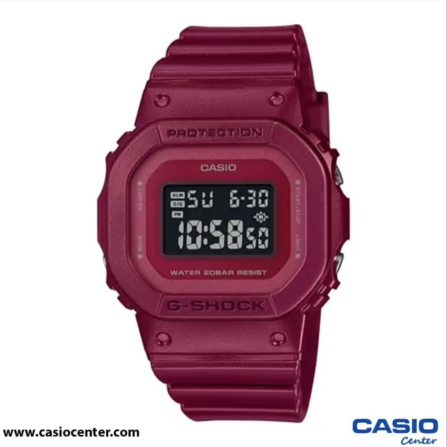 ساعت مچی زنانه کاسیو جی شاک اصل مدل GMD-S5600RB-4DR