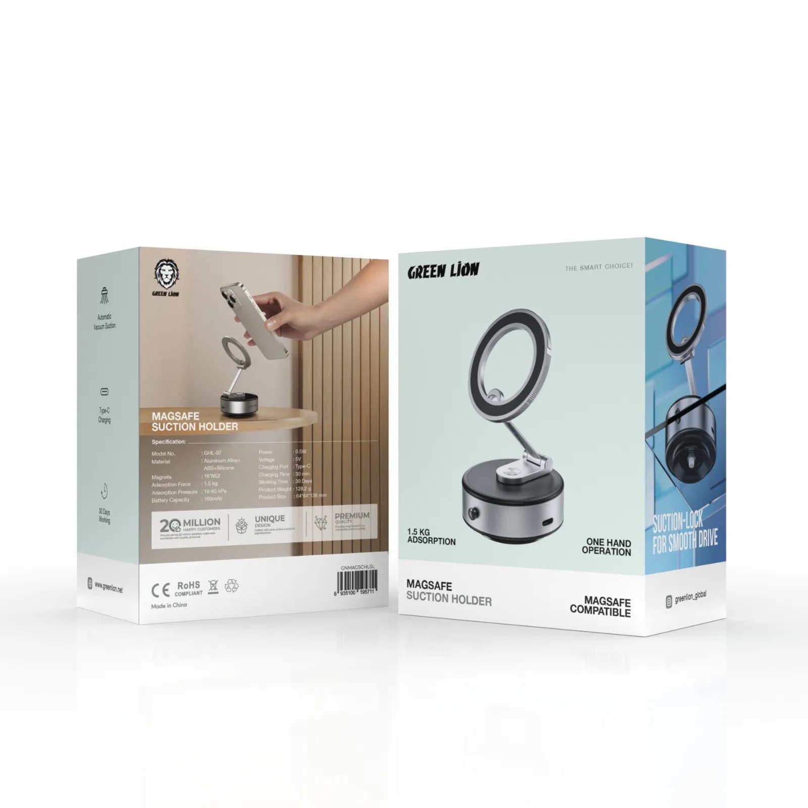 هولدر مگسیف گرین لاین مدل Suction