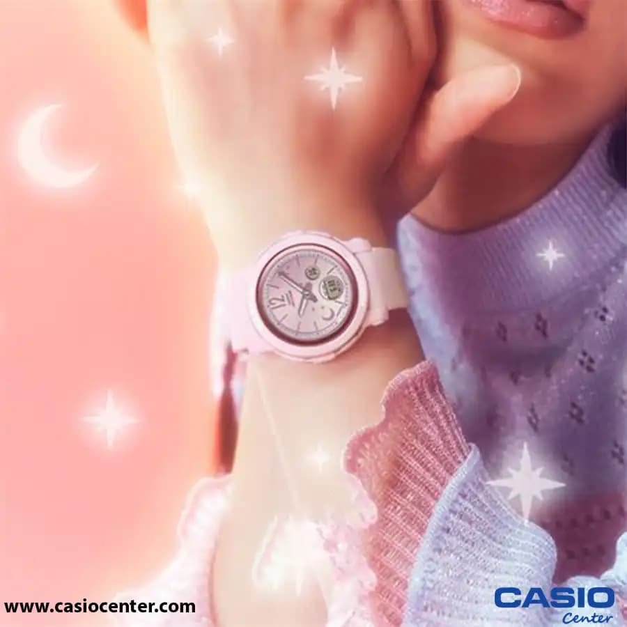 ساعت مچی زنانه-دخترانه کاسیو بیبی جی اصل مدل BGA-290DS-4ADR — تصویر ۲