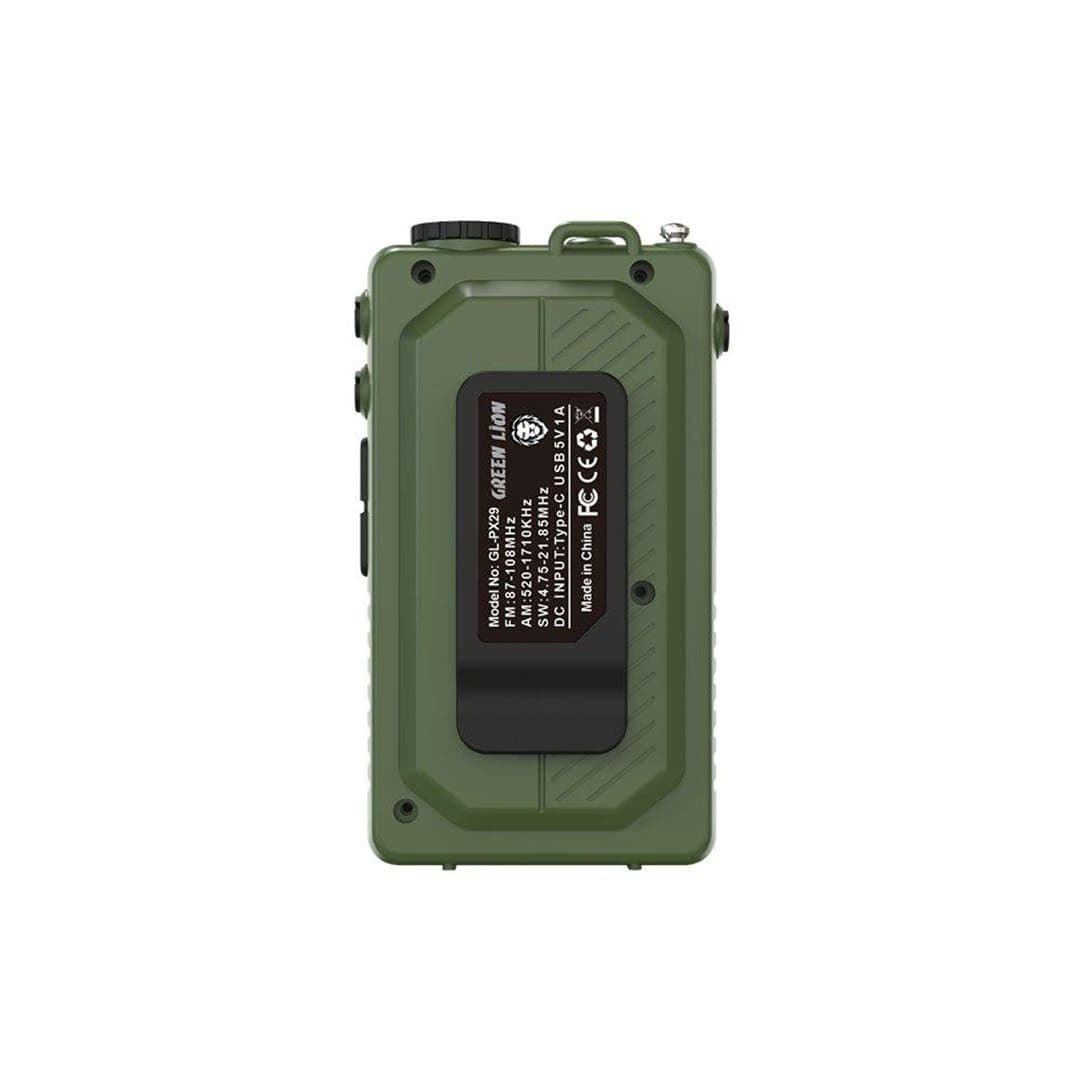 رادیو وویوجر قابل حمل گرین Green Lion Voyager Portable Radio (عمده و تک) — تصویر ۵