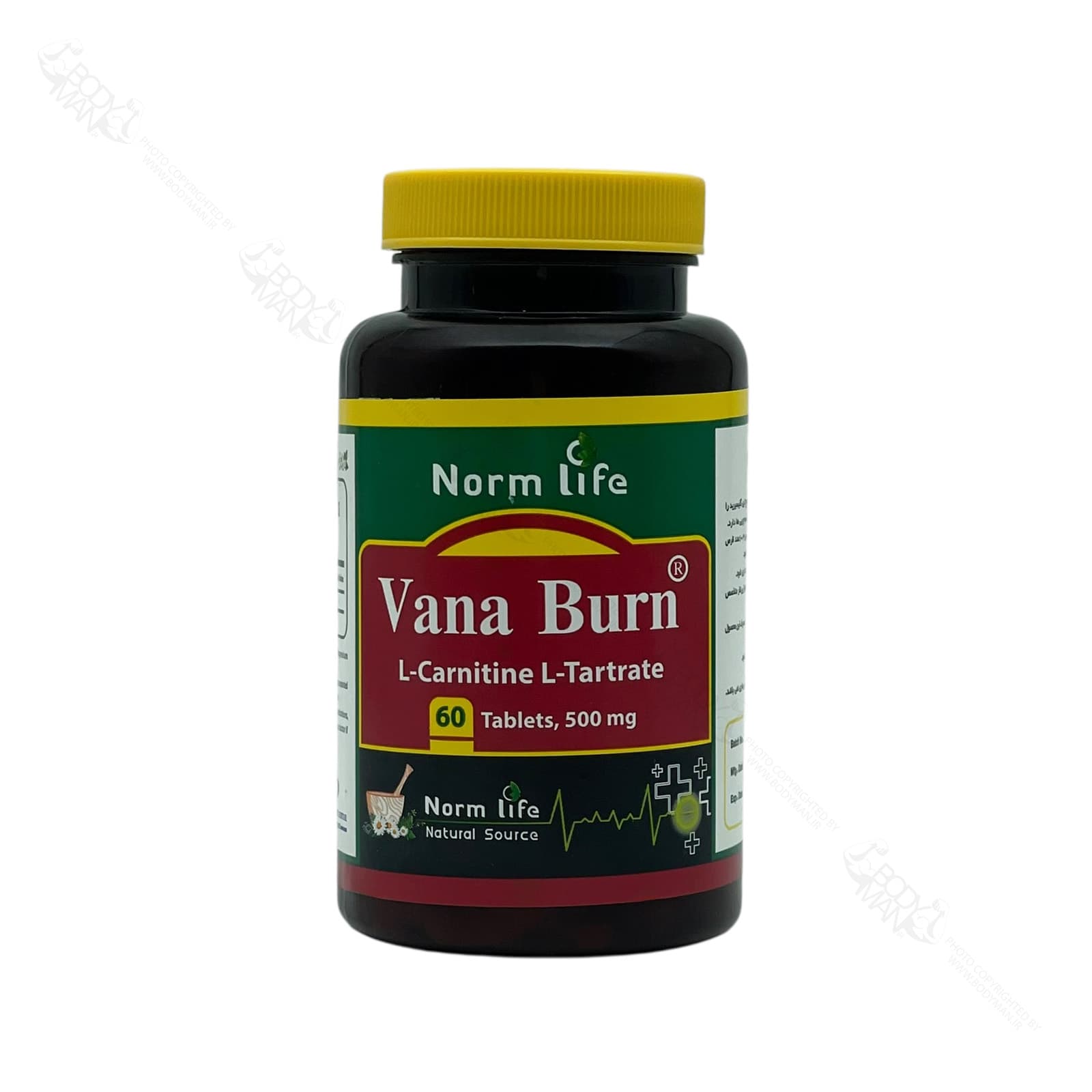 ال کارنیتین ۵۰۰ وانا برن نرم لایف | Norm Life Vana Burn L Carnitine 500 mg