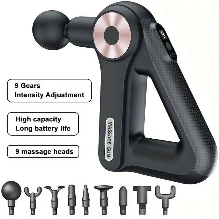 ماساژور تفنگی شارژی مدل MASSAGE GUN مدل SL-8891 (عمده و تک) — تصویر ۶