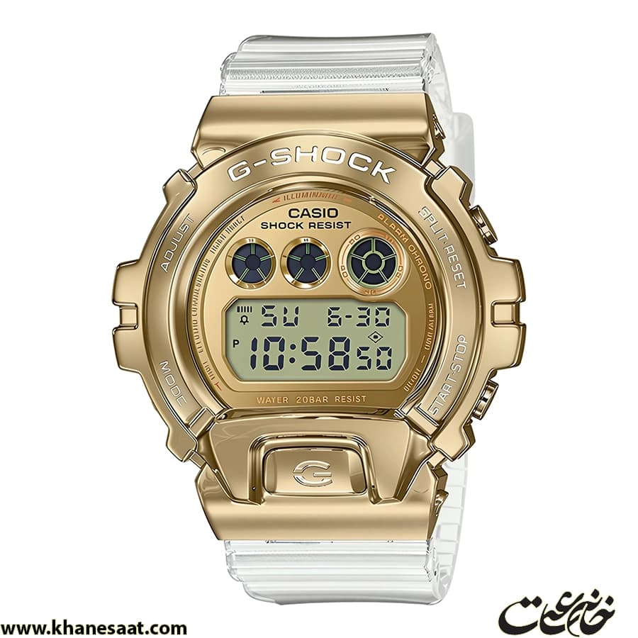 ساعت مچی مردانه کاسیو جی شاک اصل مدل GM-6900SG-9DR — تصویر ۹