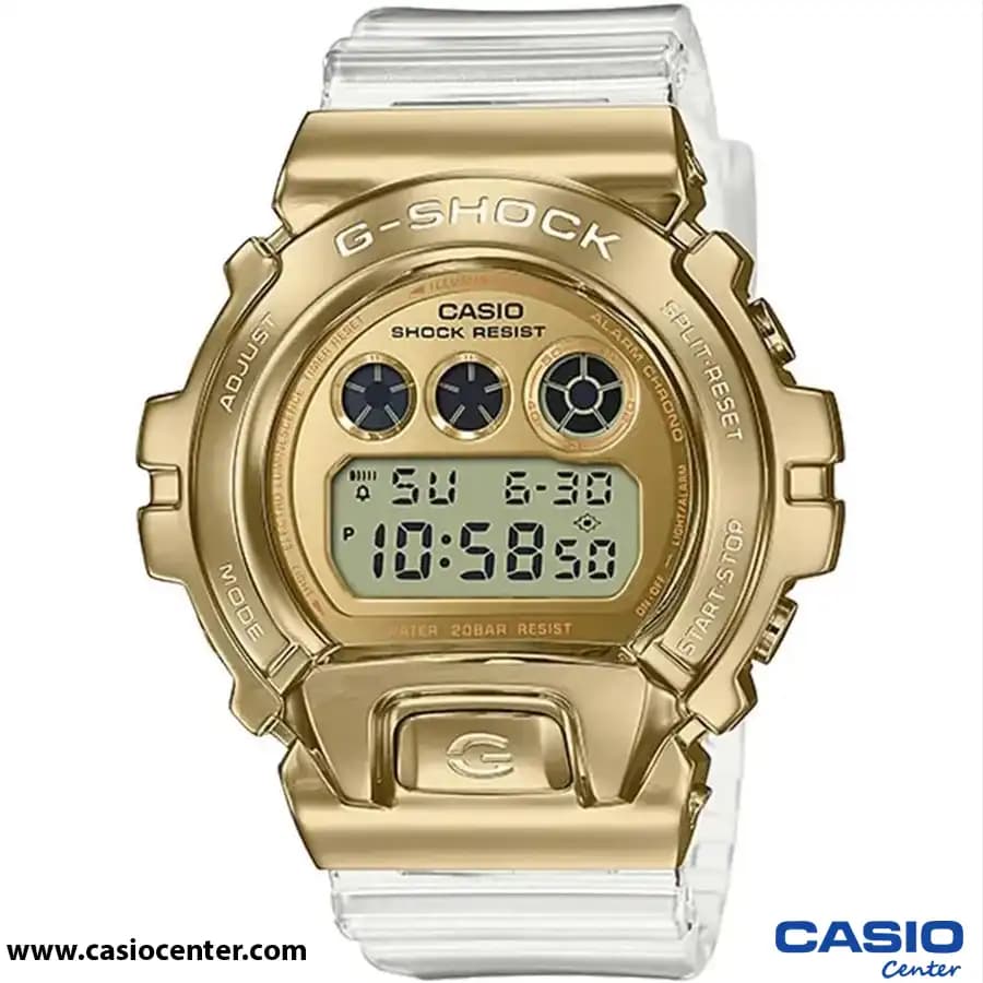 ساعت مچی مردانه کاسیو جی شاک اصل مدل GM-6900SG-9DR