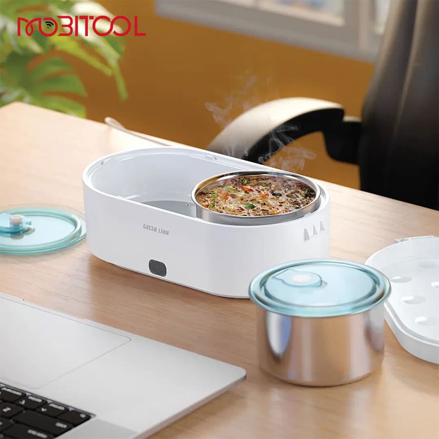 ظرف غذای برقی 800 میلی‌لیتر گرین لاین — تصویر ۵