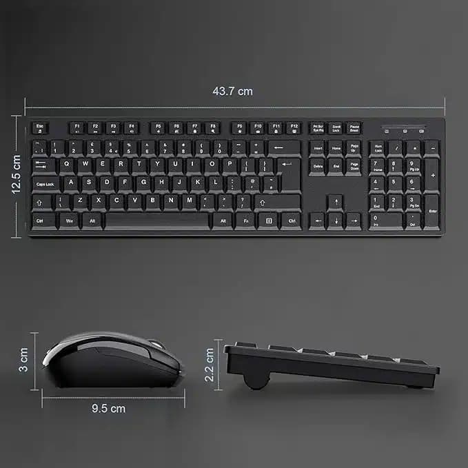 کیبورد و موس بی سیم گرین لاین Wireless Keyboard And Mouse — تصویر ۴