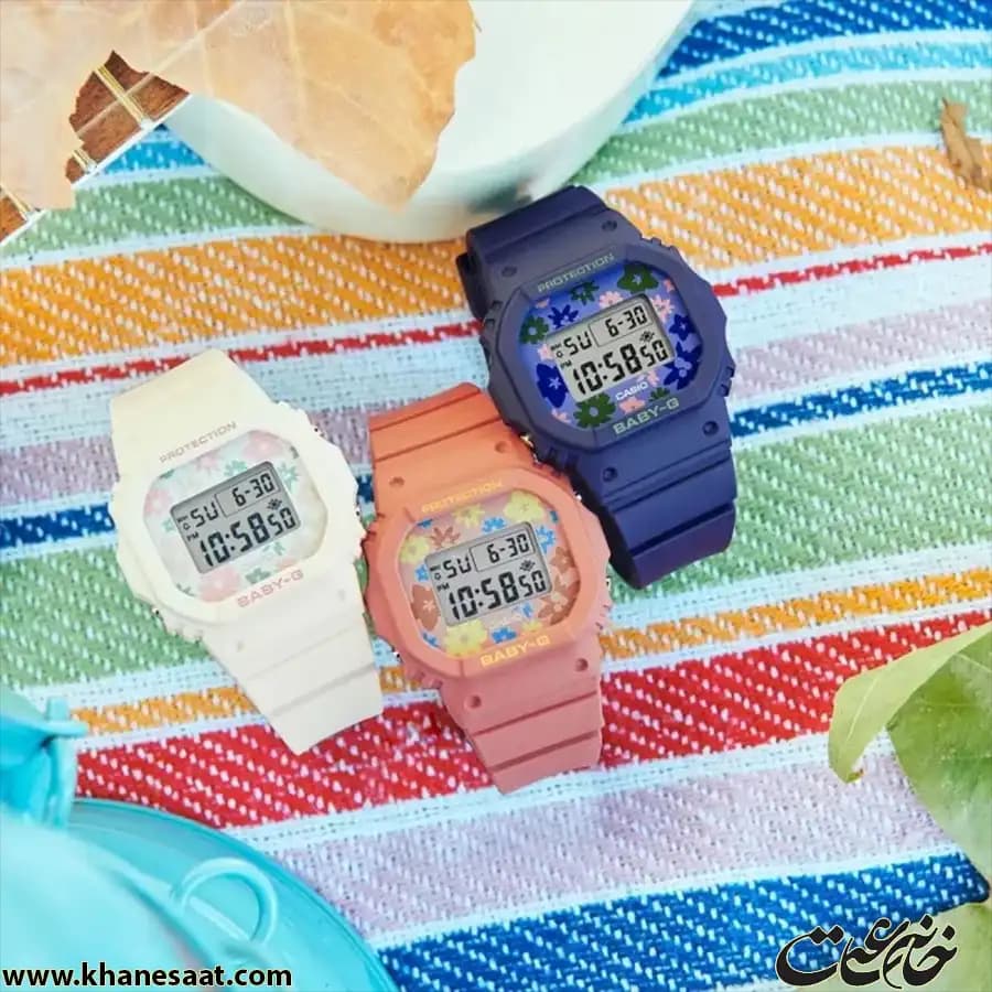 ساعت مچی زنانه کاسیو بیبی جی اصل مدل BGD-565RP-7DR — تصویر ۶
