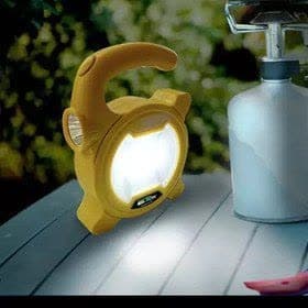 چراغ اضطراری دوحالته باتری خور رنگ زرد