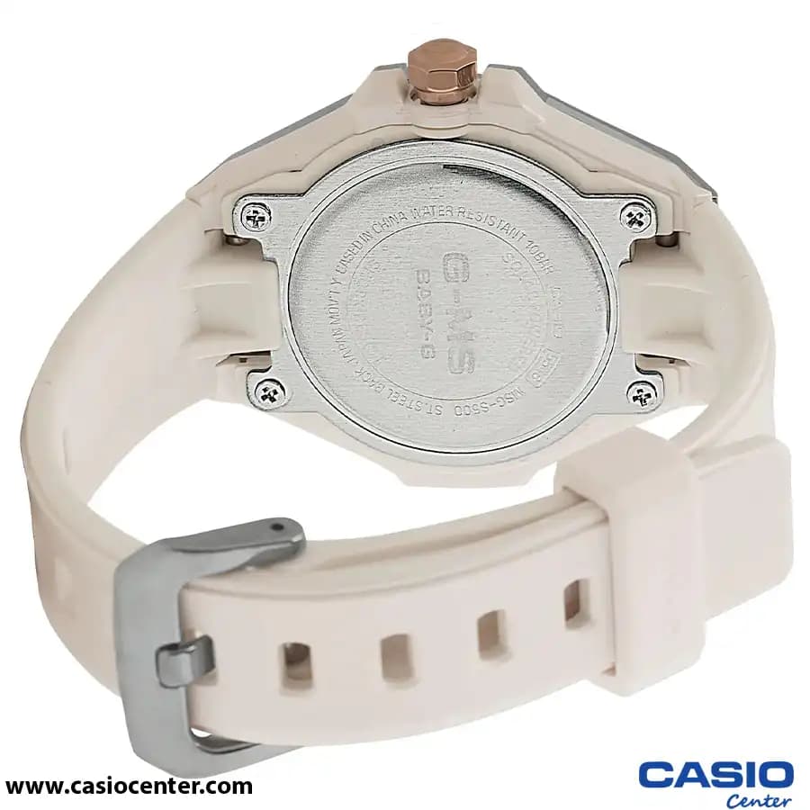 ساعت مچی زنانه کاسیو بیبی جی اصل مدل MSG-S500-7ADR — تصویر ۳