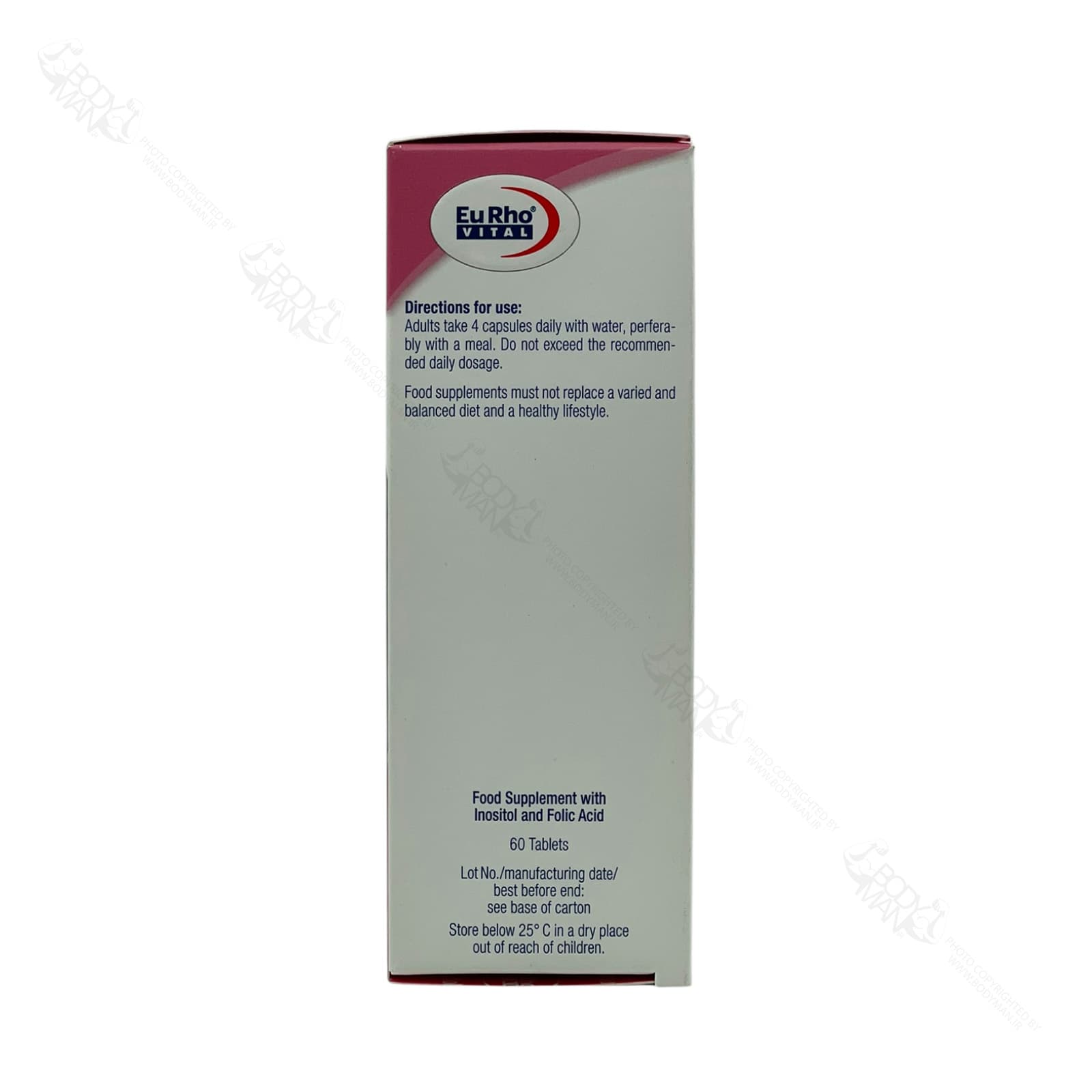 اینوزیتول پلاس یوروویتال | Eu Rho VITAL Inositol Plus — تصویر ۲