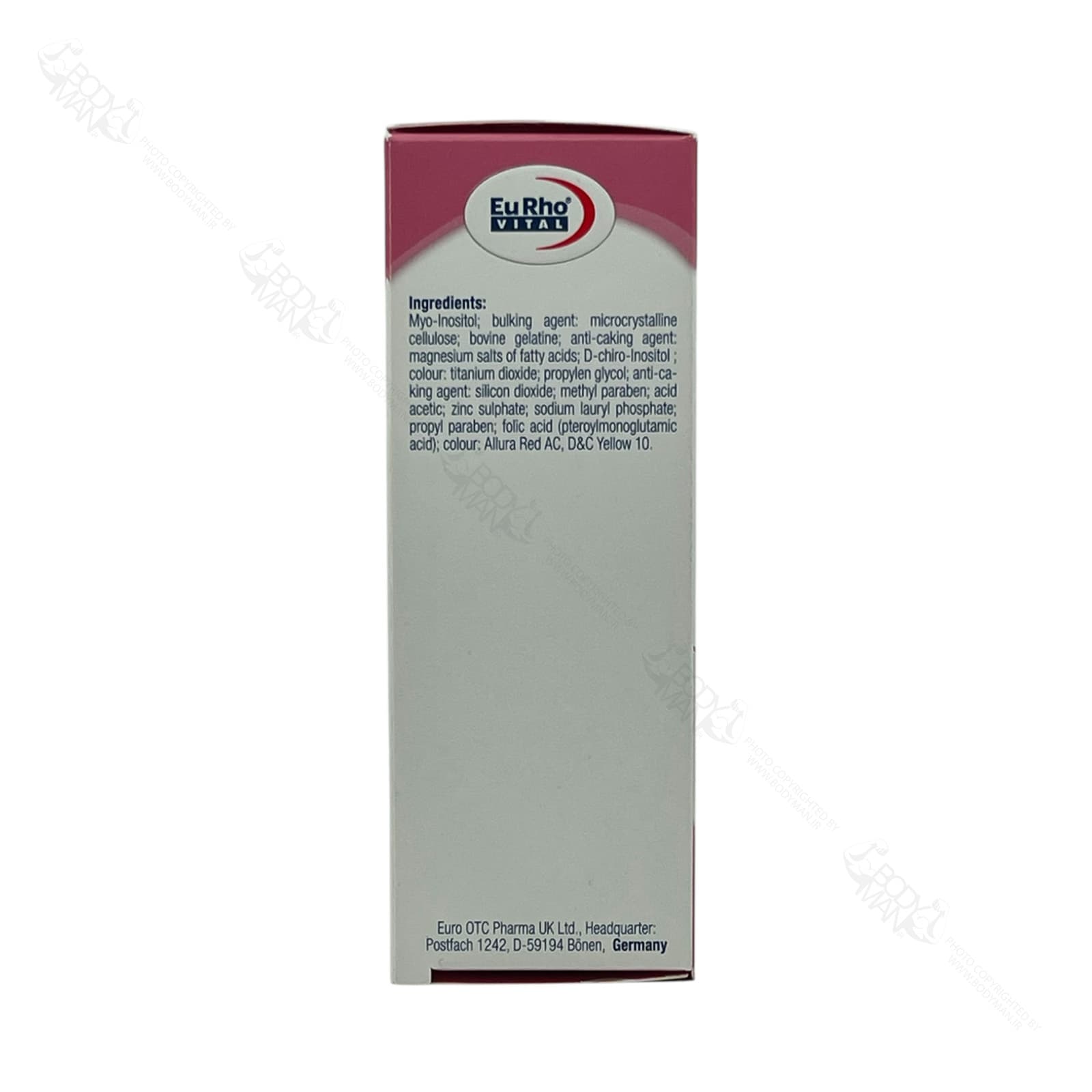 اینوزیتول پلاس یوروویتال | Eu Rho VITAL Inositol Plus — تصویر ۳