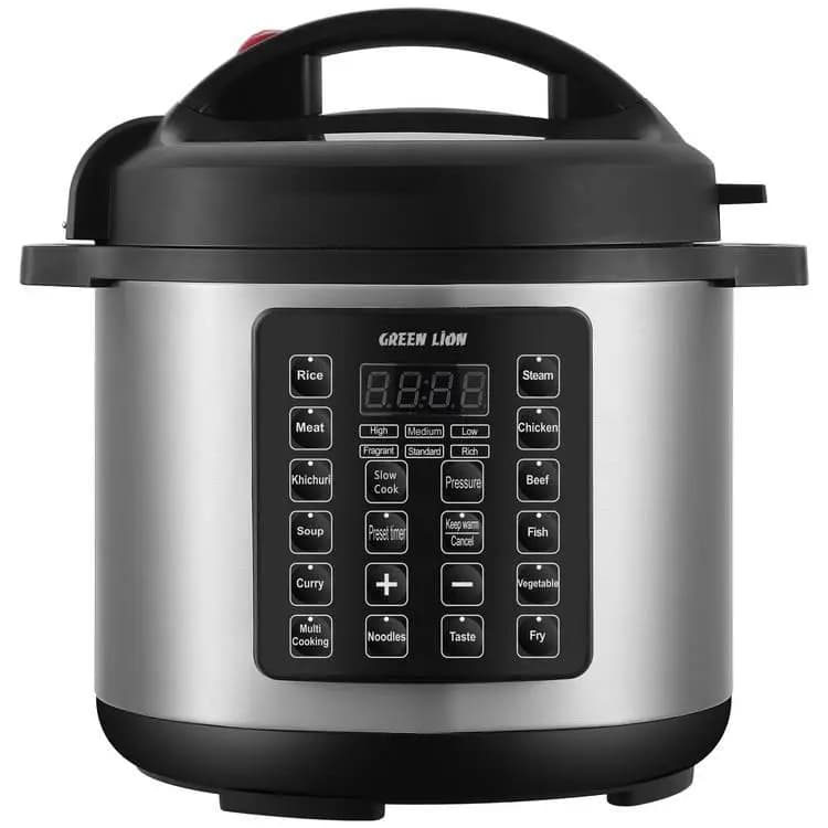 زودپز برقی 6 لیتری گرین لاین مدل Electric Pressure Cooker — تصویر ۲