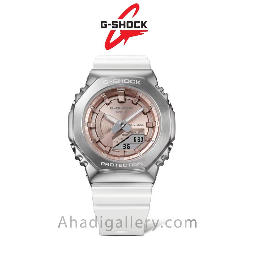 ساعت مچی زنانه کاسیو جی شاک اصل مدل GM-S2100WS-7ADR — تصویر ۱۲