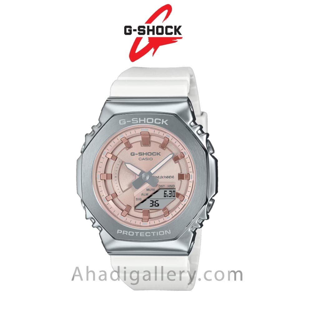 ساعت مچی زنانه کاسیو جی شاک اصل مدل GM-S2100WS-7ADR — تصویر ۱۰