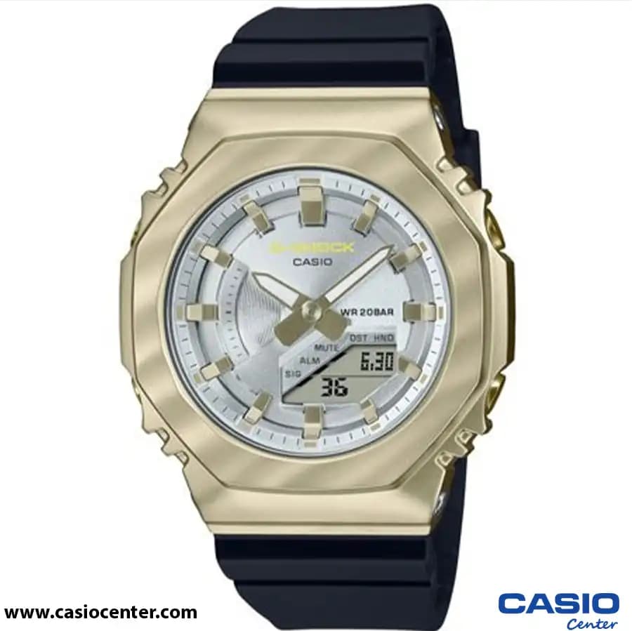 ساعت مچی زنانه کاسیو جی شاک اصل مدل GM-S2100BC-1ADR