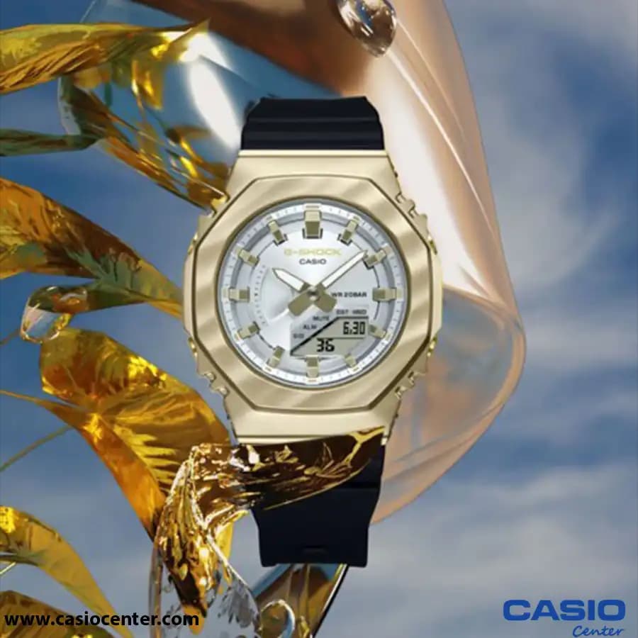 ساعت مچی زنانه کاسیو جی شاک اصل مدل GM-S2100BC-1ADR — تصویر ۵