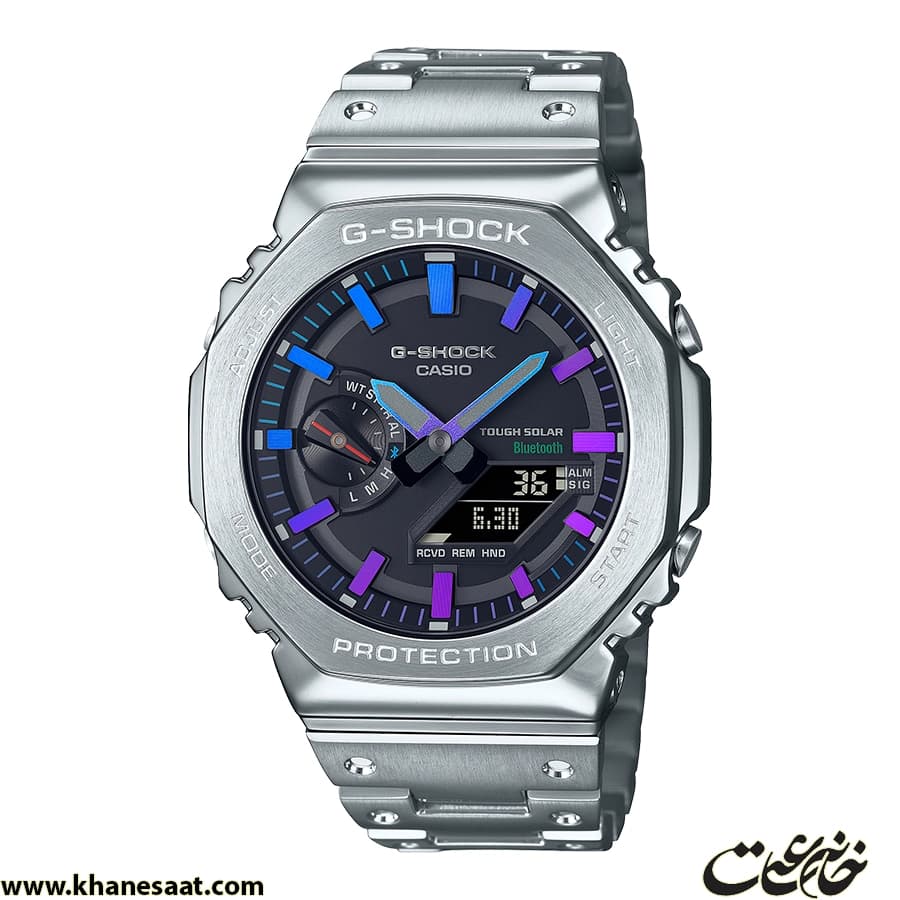 ساعت مچی مردانه کاسیو جی شاک اصل مدل GM-B2100PC-1ADR — تصویر ۶