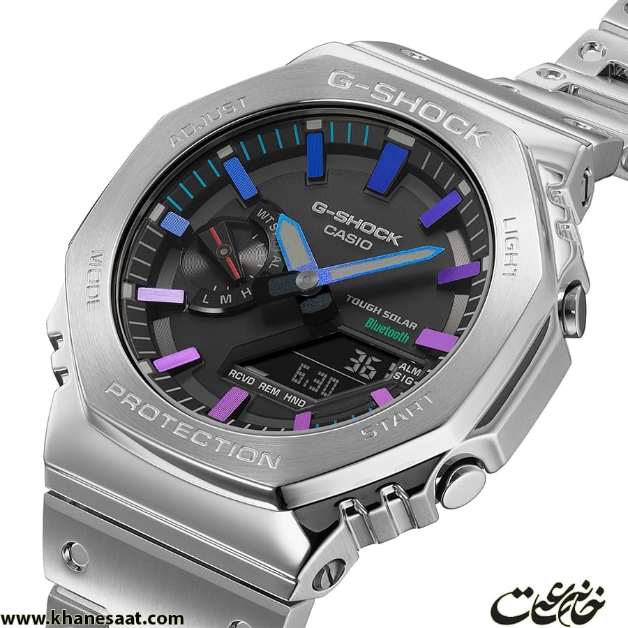 ساعت مچی مردانه کاسیو جی شاک اصل مدل GM-B2100PC-1ADR — تصویر ۷