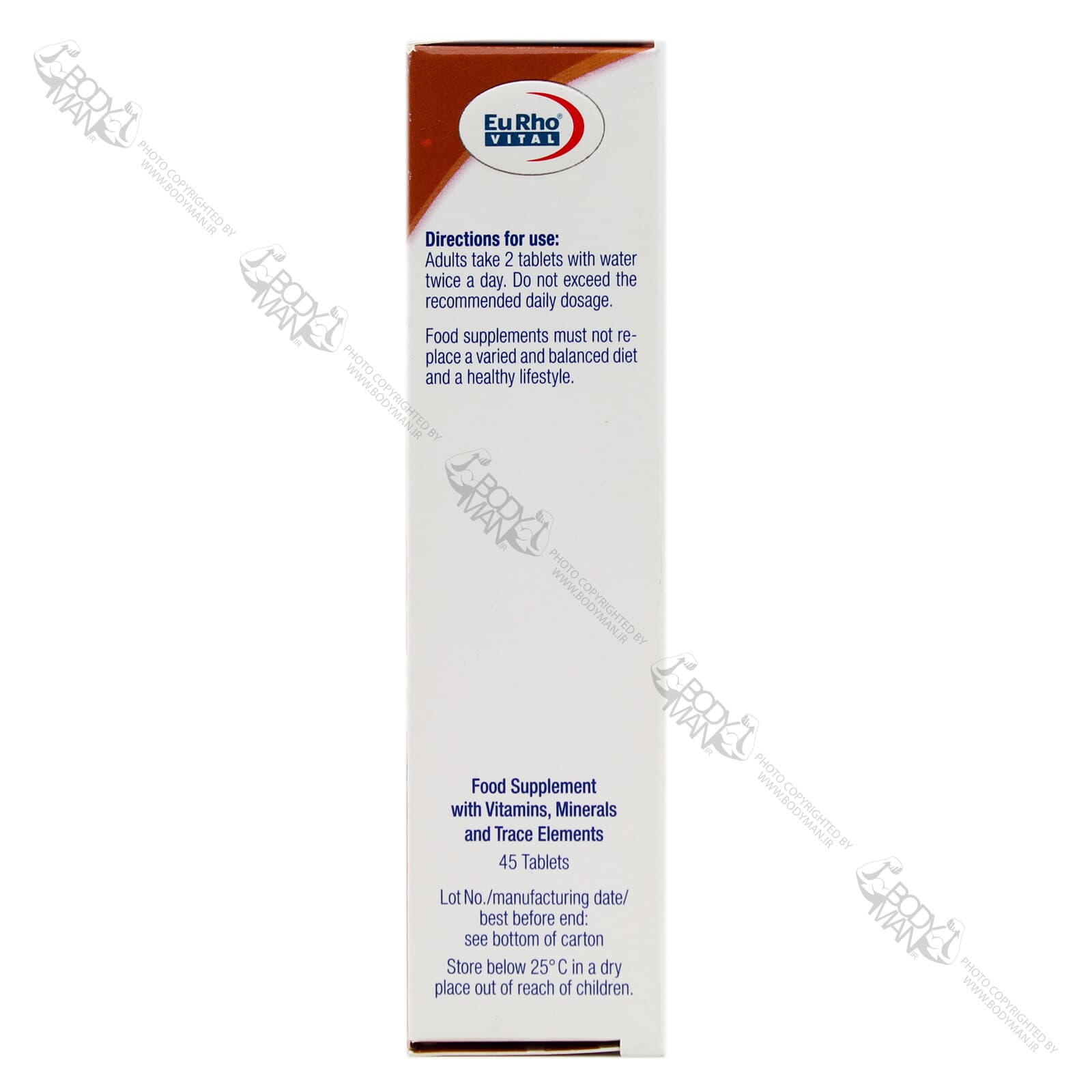 کلسیم سیترات یورو ویتال | EuRho VITAL Calcium Citrate — تصویر ۴