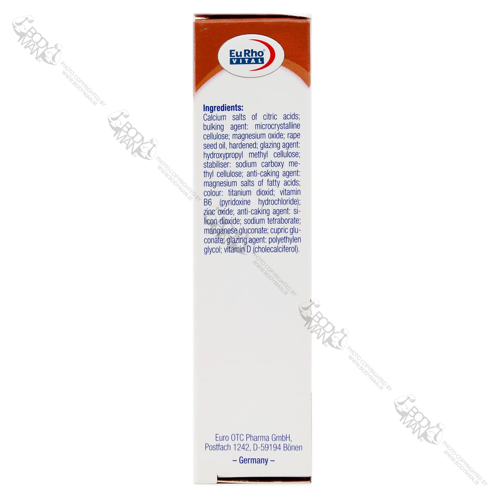 کلسیم سیترات یورو ویتال | EuRho VITAL Calcium Citrate — تصویر ۳