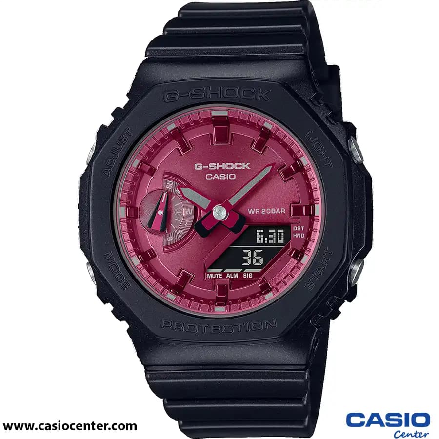 ساعت مچی زنانه کاسیو جی شاک اصل مدل GMA-S2100RB-1ADR