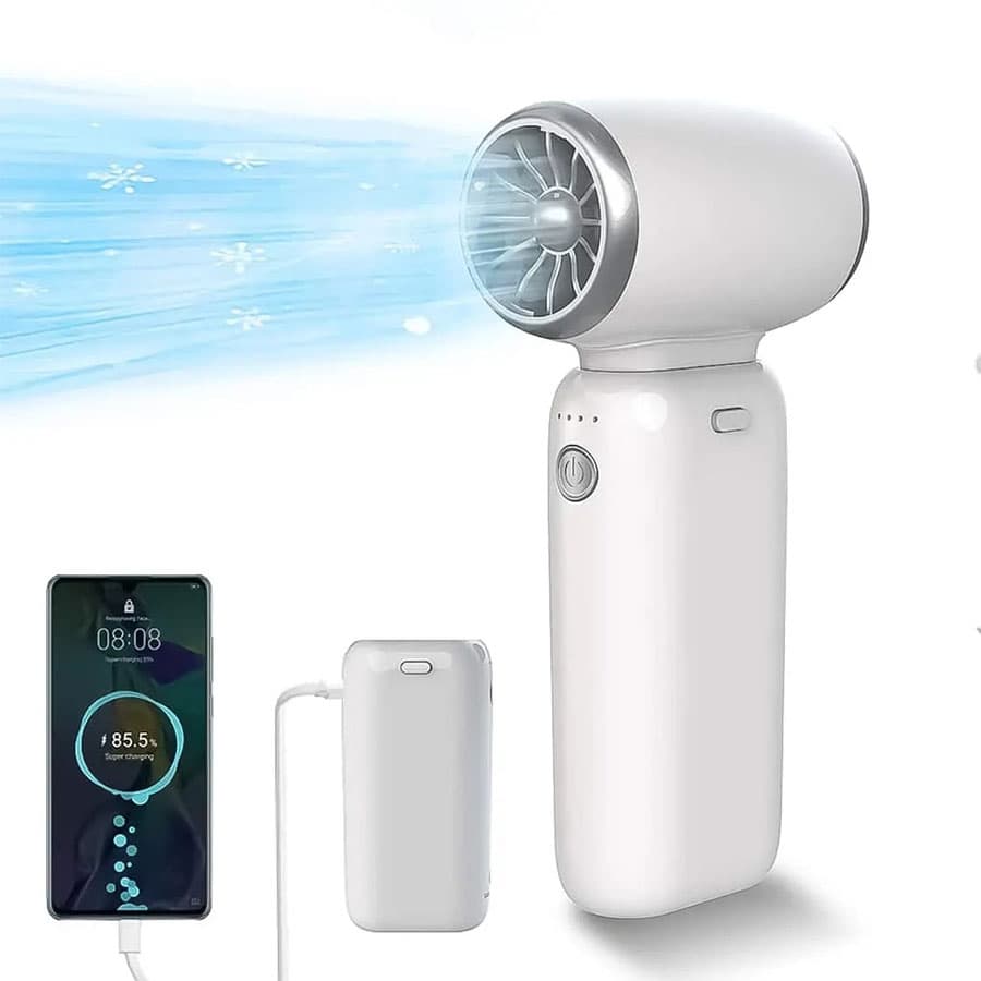 پاوربانک و جت فن چندکاره گرین لاین ظرفیت 10000mah — تصویر ۹