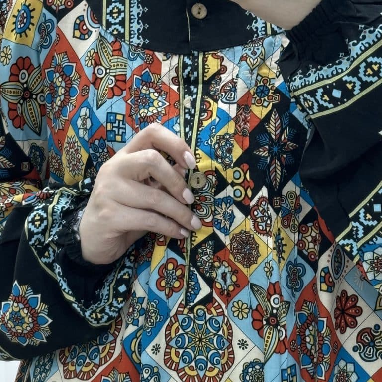تونیک سایزبزرگ اندونزی مدل ستاره کوچک کد 1848 — تصویر ۹