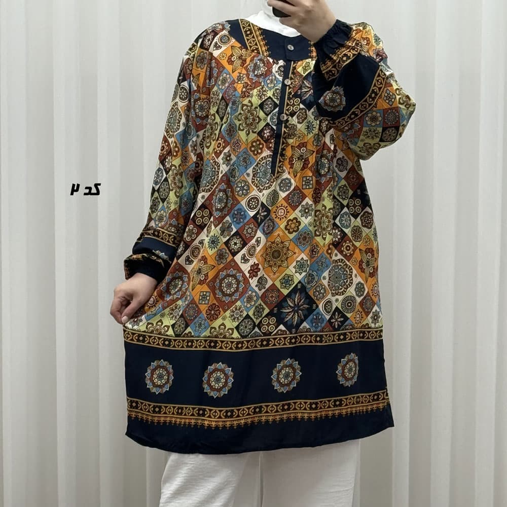 تونیک سایزبزرگ اندونزی مدل ستاره کوچک کد 1848 — تصویر ۳