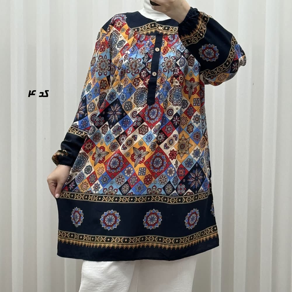 تونیک سایزبزرگ اندونزی مدل ستاره کوچک کد 1848 — تصویر ۵