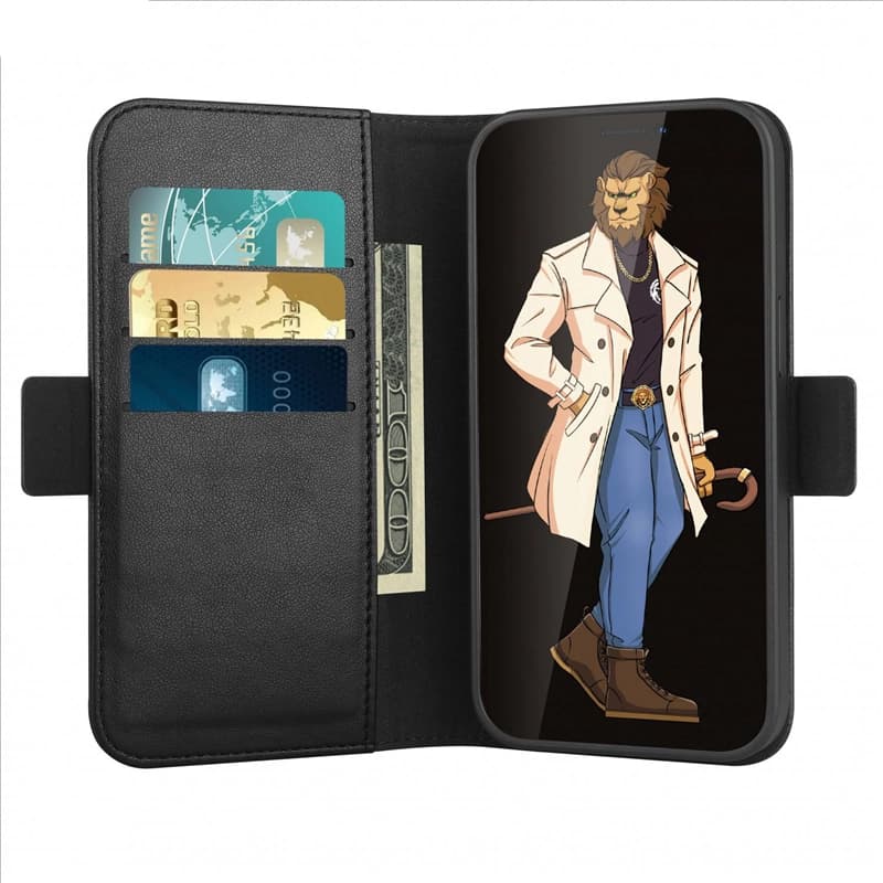 کیف کلاسوری گرین لاین مدل MagSafe Leather Wallet مناسب برای گوشی موبایل اپل Iphone 13 Pro — تصویر ۶
