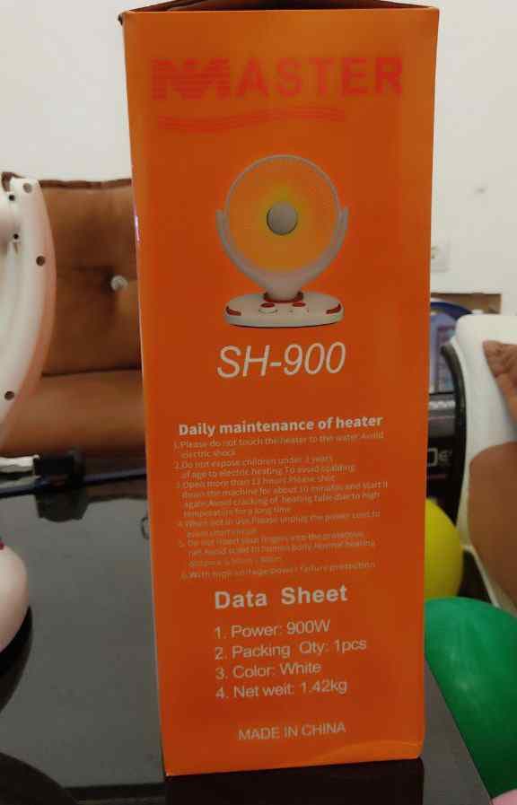 بخاری برقی هالوژنی SH-900 هیتر تابشی پرقدرت — تصویر ۵