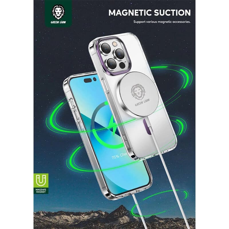 کاور گرین لاین مدل Matte MagSafe برای آیفون — تصویر ۳