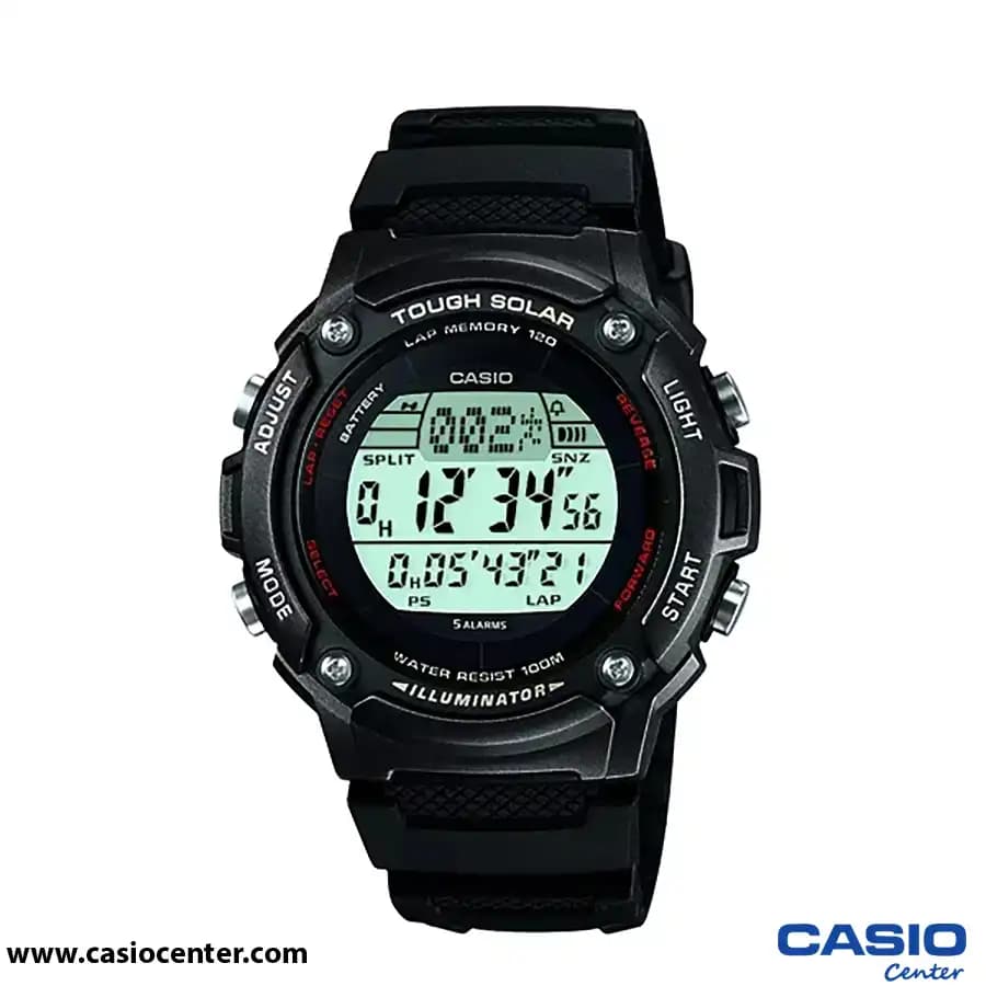 ساعت مچی مردانه کاسیو اصل مدل W-S200H-1B