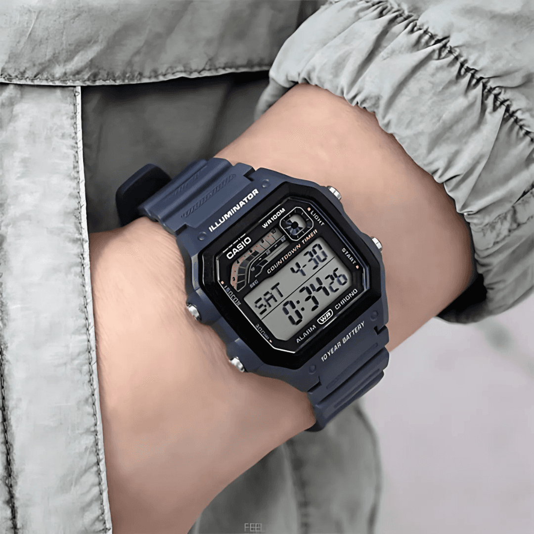 ساعت مچی مردانه کاسیو اصل مدل WS-1600H-2AVDF — تصویر ۸