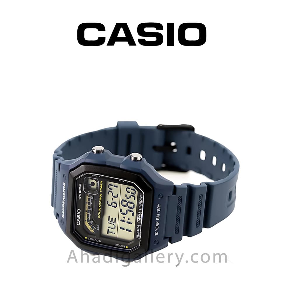 ساعت مچی مردانه کاسیو اصل مدل WS-1600H-2AVDF — تصویر ۱۱