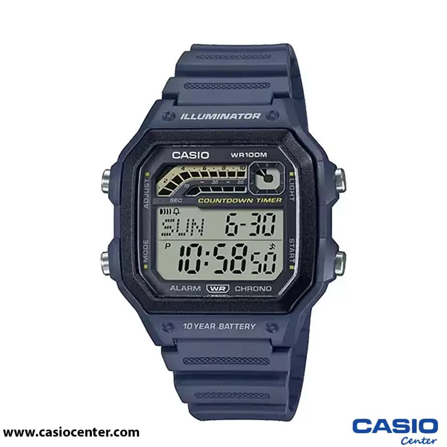 ساعت مچی مردانه کاسیو اصل مدل WS-1600H-2AVDF