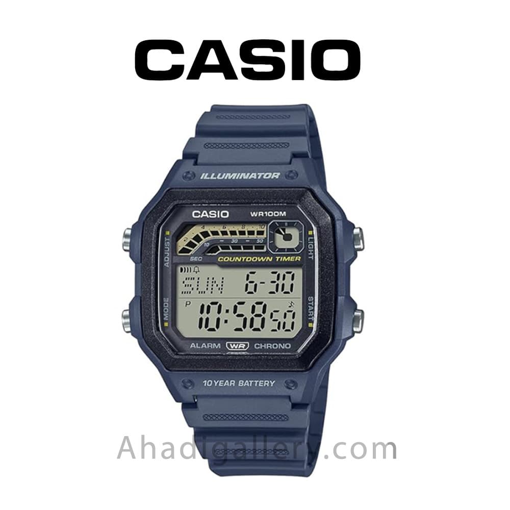 ساعت مچی مردانه کاسیو اصل مدل WS-1600H-2AVDF — تصویر ۹