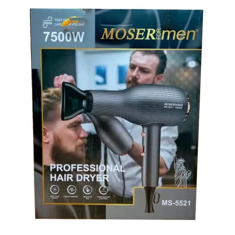 سشوار حرفه ای MS-5521 موتور سنگین موزر — تصویر ۵