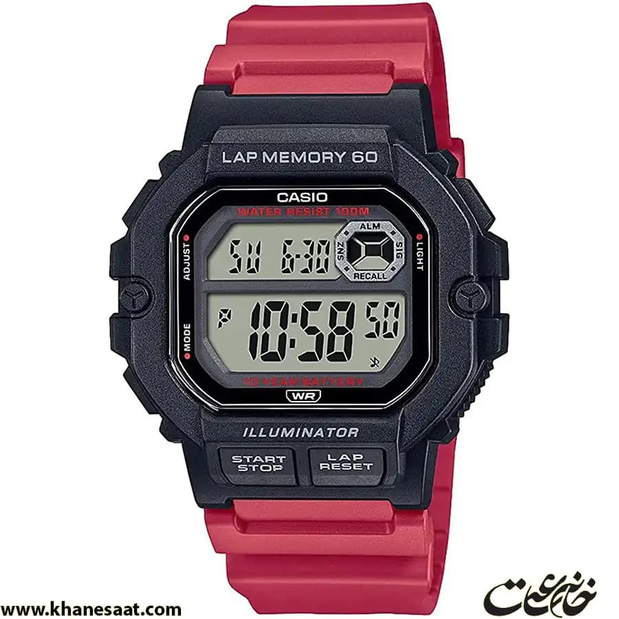 ساعت مچی مردانه کاسیو اصل مدل WS-1400H-4AVDF — تصویر ۹