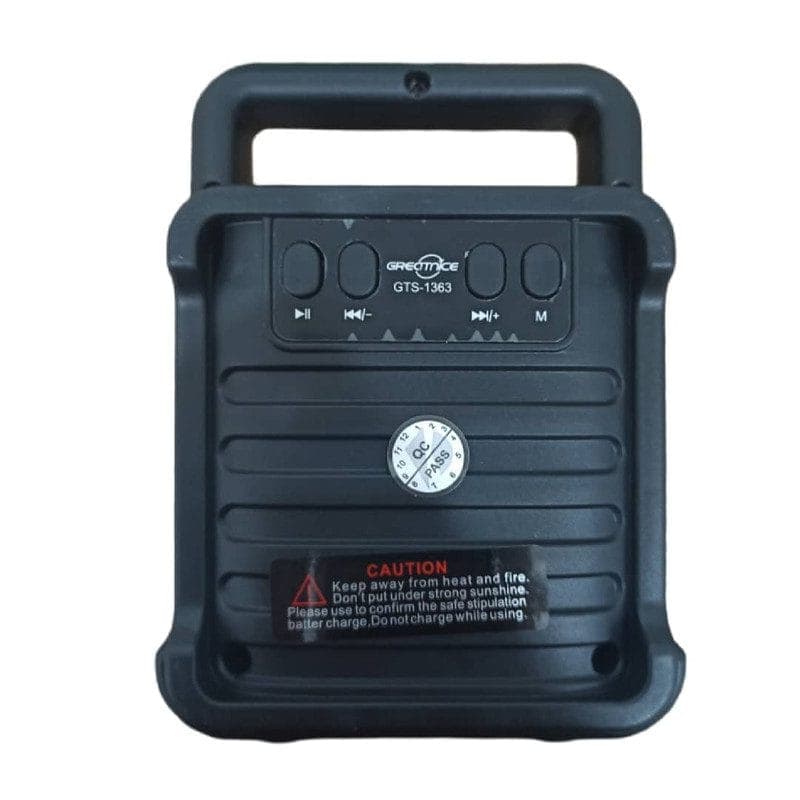 اسپیکر بلوتوثی GTS-1363 دسته دار — تصویر ۶