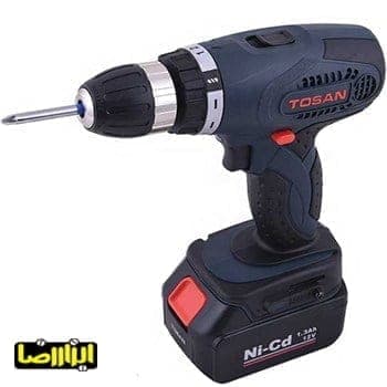 دریل پیچ گوشتی شارژی دو دور 12 ولتی توسن مدل 9920SC — تصویر ۴