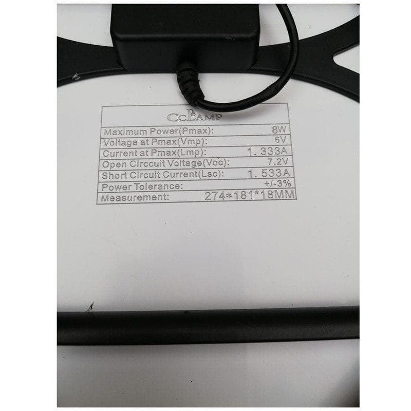 پنل شارژ CL-680 خورشیدی سی سی لامپ — تصویر ۲