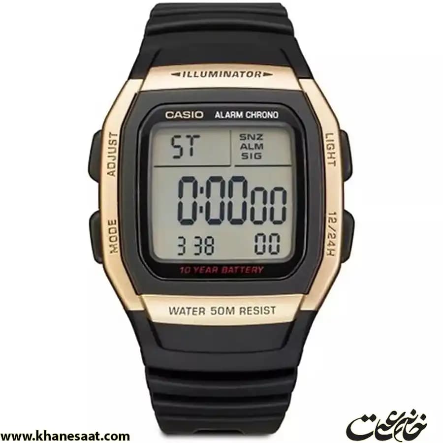 ساعت مچی مردانه کاسیو اصل مدل W-96H-9A — تصویر ۲