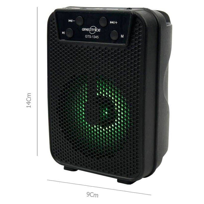 اسپیکر بلوتوثی GTS-1345 با امکانات بالا — تصویر ۵