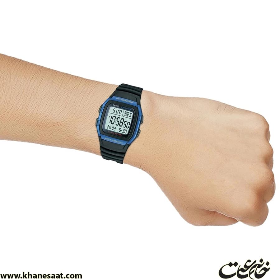 ساعت مچی زنانه کاسیو اصل مدل W-96H-2A — تصویر ۵