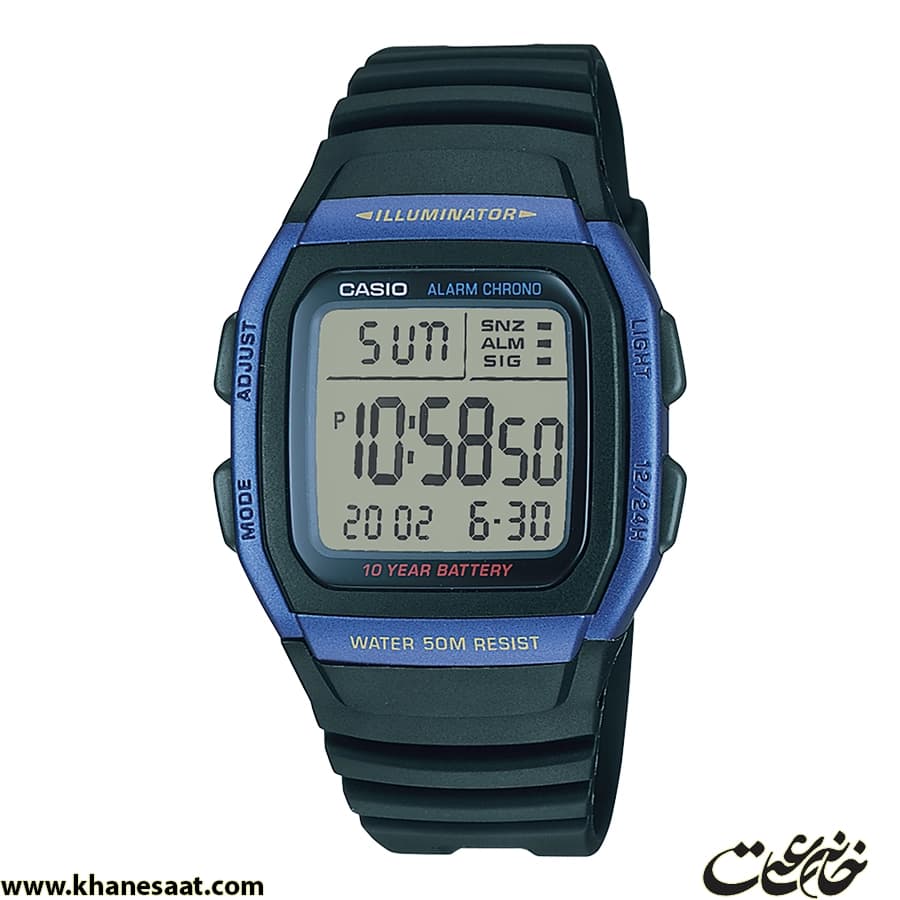 ساعت مچی زنانه کاسیو اصل مدل W-96H-2A — تصویر ۲